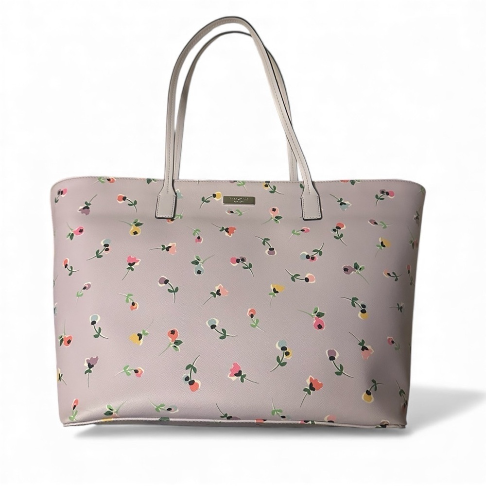 Kate Spade New York Shore Street Wild Flower Ditsy Margaretta Tote EUC - Picture 2 of 9